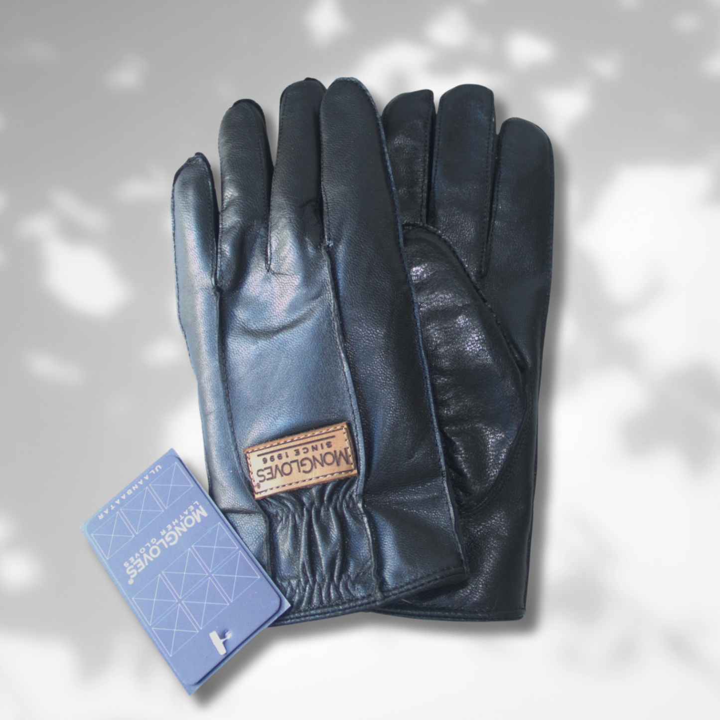 Wool-Lined Leather Gloves