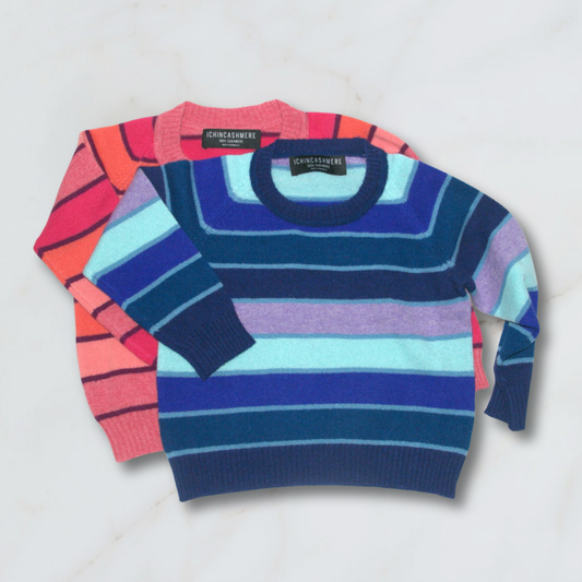 Kids’ Cashmere Crew Neck Sweater