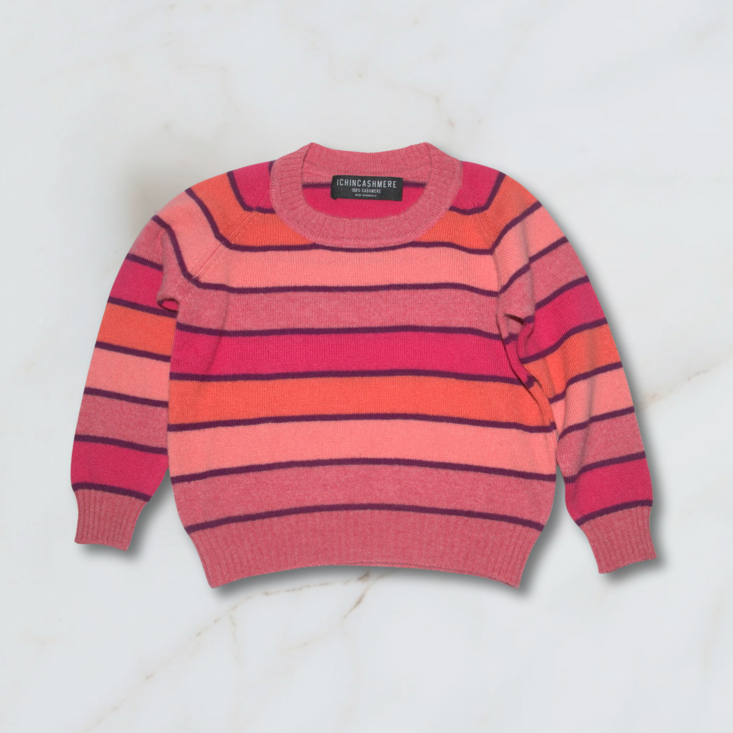 Kids’ Cashmere Crew Neck Sweater