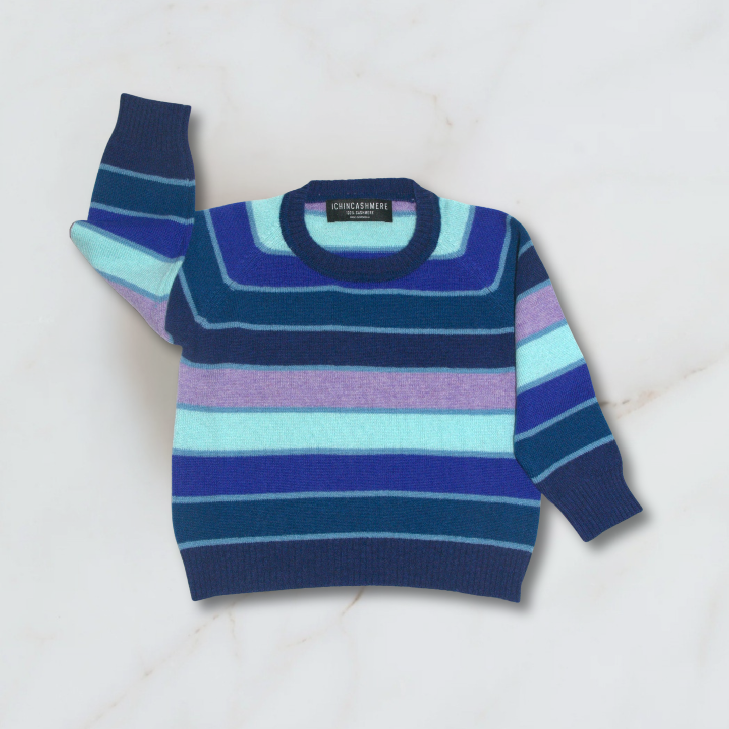 Kids’ Cashmere Crew Neck Sweater