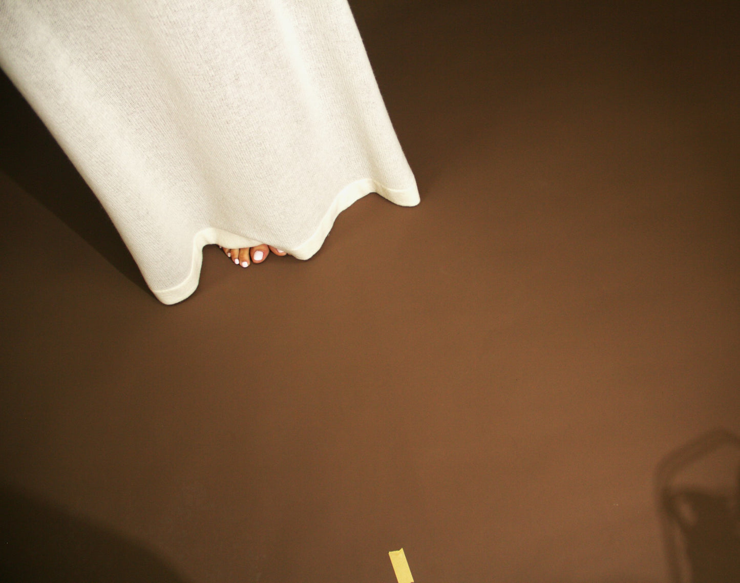 lleia capsule collection 1 - Sheer Knit Cashmere Skirt