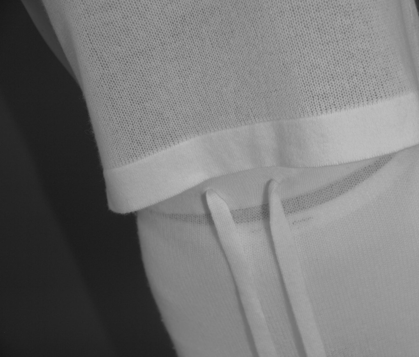 lleia capsule collection 1 - Sheer Knit Cashmere Crop Vest