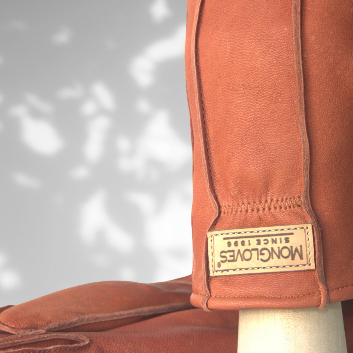 Wool-Lined Leather Gloves