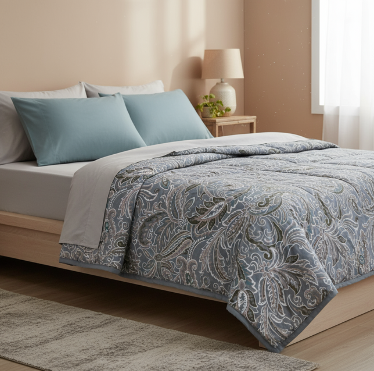 Organic sheep wool THICK comforter